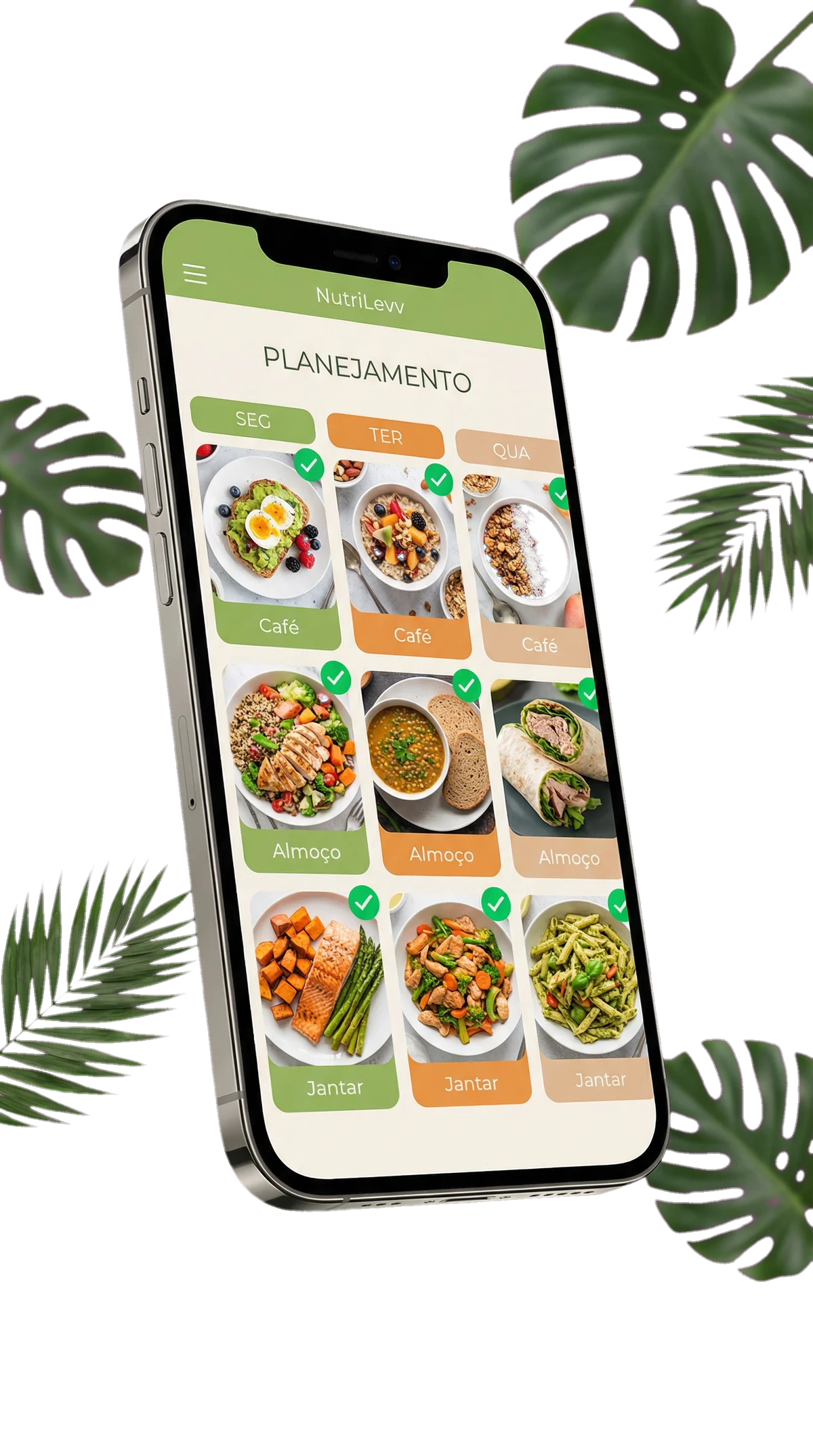 NutriLevv App Interface